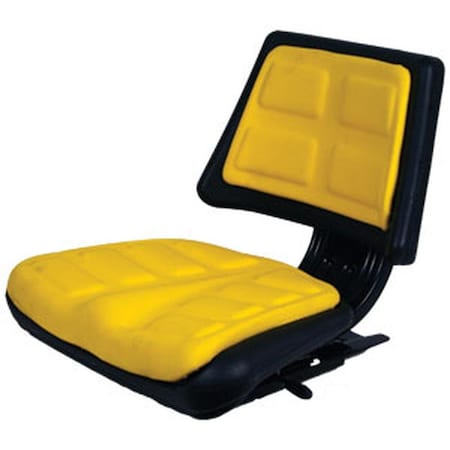 Yellow Universal Seat W Trapezoid Back Fits Universal Products Models 2702200